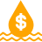 Water and Money Icon