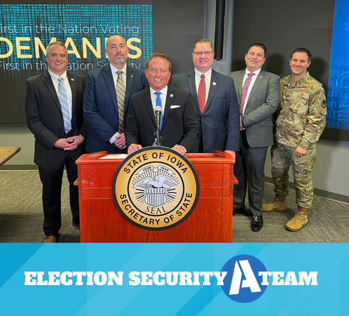 Election Security A-team with Director John Benson