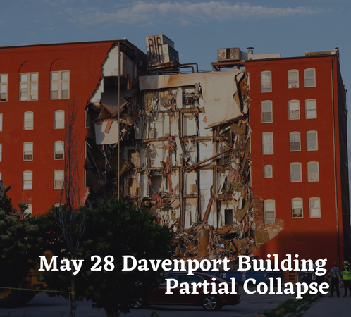 May 28 Davenport Building Partial Collapse