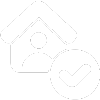 House with checkmark